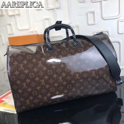 Replica Louis Vuitton Keepall Bandouliere 50 Monogram Glaze M43899 3