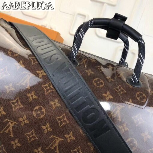 Replica Louis Vuitton Keepall Bandouliere 50 Monogram Glaze M43899 5