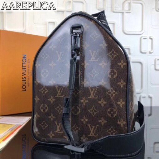 Replica Louis Vuitton Keepall Bandouliere 50 Monogram Glaze M43899 6