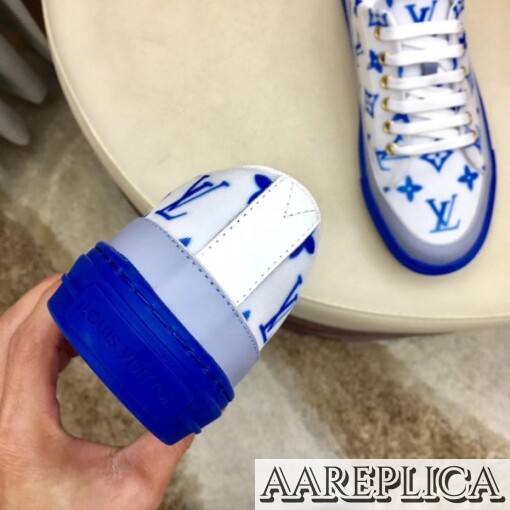 Replica Louis Vuitton Blue Stellar Sneakers 2