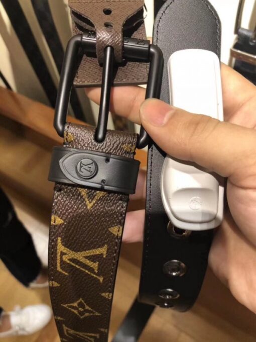 Replica Louis Vuitton Voyager 35mm Belt Monogram M0042T 3