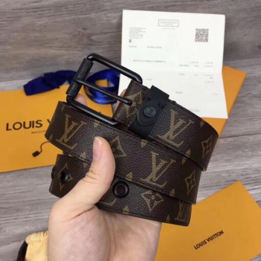 Replica Louis Vuitton Voyager 35mm Belt Monogram M0042T 4