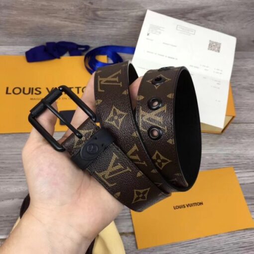 Replica Louis Vuitton Voyager 35mm Belt Monogram M0042T 5