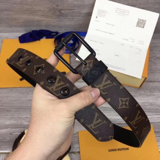 Replica Louis Vuitton Voyager 35mm Belt Monogram M0042T 7