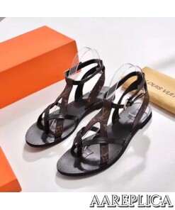 Replica Louis Vuitton City Break Sandals 2