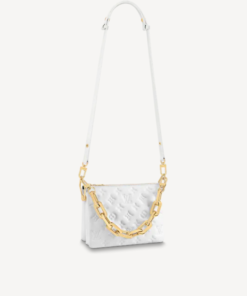 Replica Louis Vuitton COUSSIN BB Bag White M20770