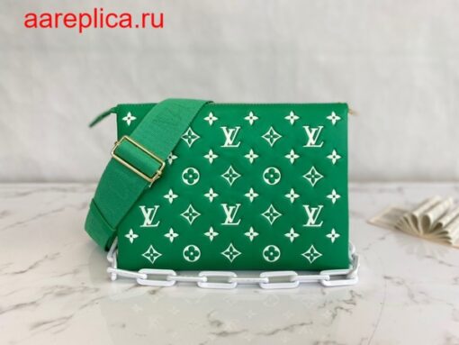 Replica Louis Vuitton COUSSIN PM Bag Green M20760 2