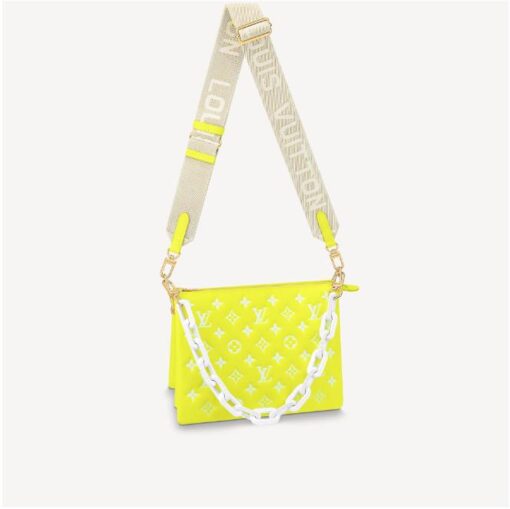 Replica Louis Vuitton COUSSIN PM Bag Yellow M20843