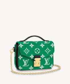 Replica Louis Vuitton MICRO MÉTIS Bag Green M81494