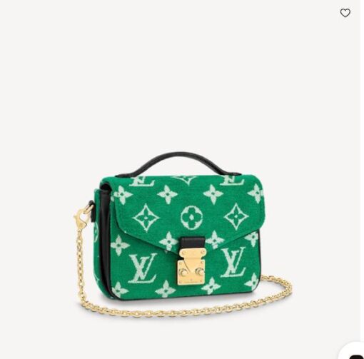 Replica Louis Vuitton MICRO MÉTIS Bag Green M81494