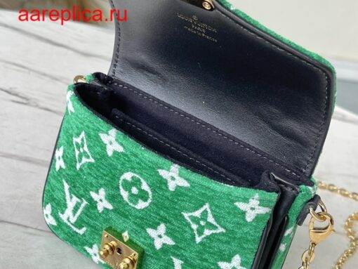 Replica Louis Vuitton MICRO MÉTIS Bag Green M81494 8