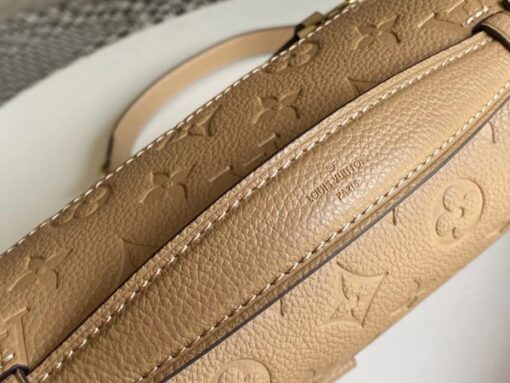 Replica Louis Vuitton Pochette Metis Monogram Empreinte Cream M44738 6