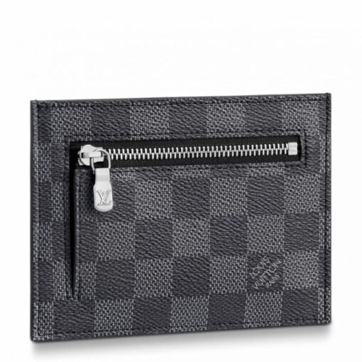 Replica Louis Vuitton ID Card Holder Damier Graphite N60378 2