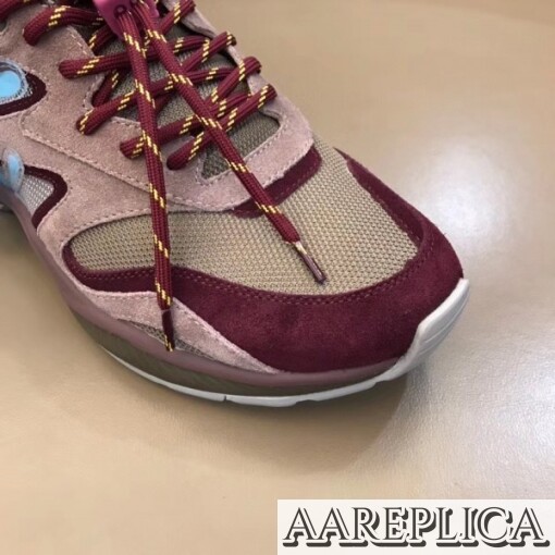 Replica Louis Vuitton Aubergine LV Trail Sneakers 6