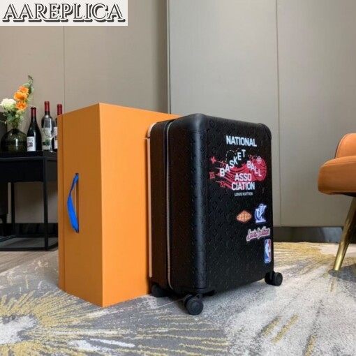 Replica Louis Vuitton Horizon 55 Rolling Luggage LV x NBA M20450 6