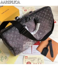 Replica Louis Vuitton Keepall bandouliere 50 Monogram Galaxy M44166 2