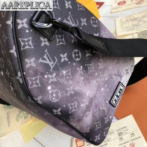 Replica Louis Vuitton Keepall bandouliere 50 Monogram Galaxy M44166 4