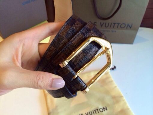 Replica Louis Vuitton Riveted Belt Damier Ebene M6835S 4