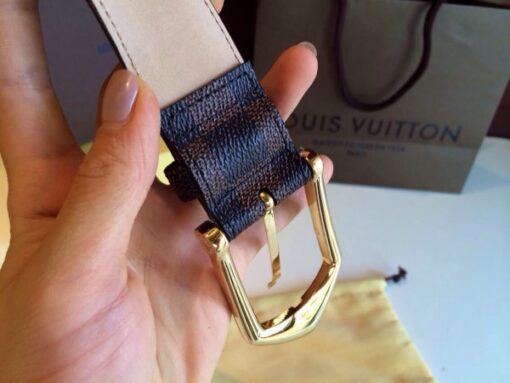 Replica Louis Vuitton Riveted Belt Damier Ebene M6835S 7