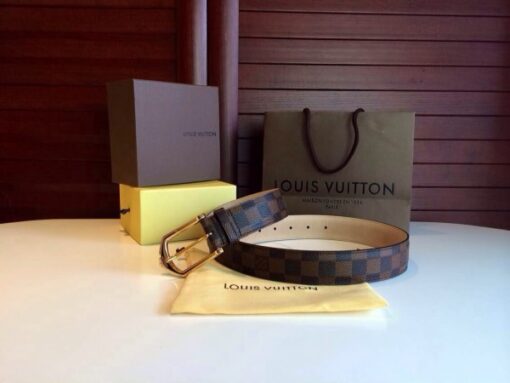 Replica Louis Vuitton Riveted Belt Damier Ebene M6835S 8