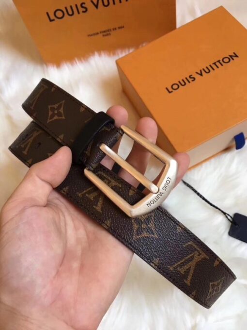 Replica Louis Vuitton Landscape 35mm Belt Monogram Canvas M9084S 2