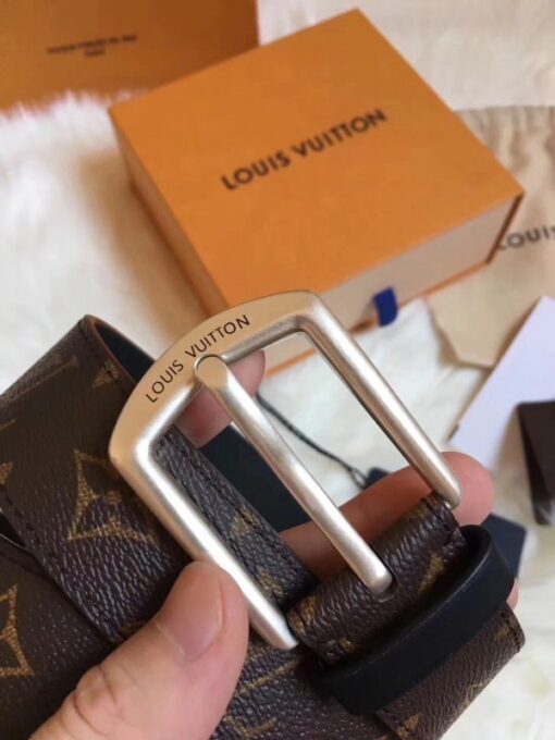 Replica Louis Vuitton Landscape 35mm Belt Monogram Canvas M9084S 4