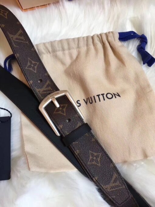 Replica Louis Vuitton Landscape 35mm Belt Monogram Canvas M9084S 5