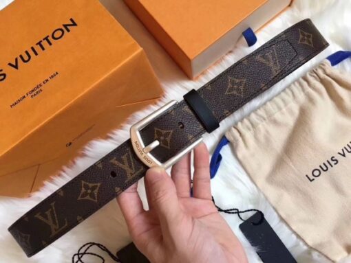 Replica Louis Vuitton Landscape 35mm Belt Monogram Canvas M9084S 7