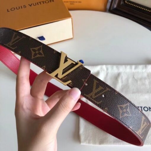 Replica Louis Vuitton LV Initiales 30mm Reversible Belt Monogram M0218W 2