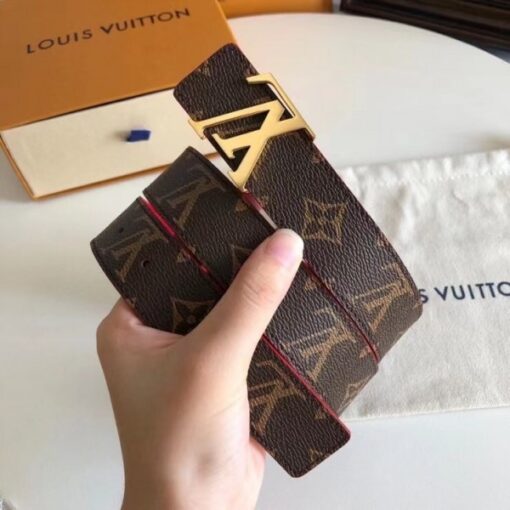 Replica Louis Vuitton LV Initiales 30mm Reversible Belt Monogram M0218W 3