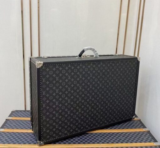 Replica Louis Vuitton Alzer 80 Monogram Eclipse M20015 3