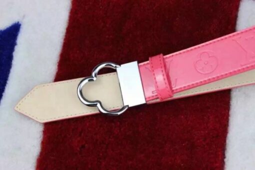 Replica Louis Vuitton Flower Belt Monogram Vernis M9034W 3