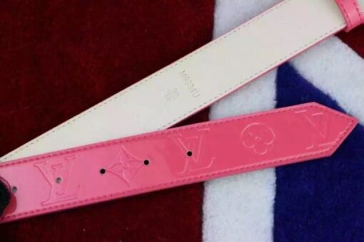 Replica Louis Vuitton Flower Belt Monogram Vernis M9034W 8