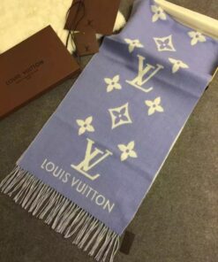 Replica Louis Vuitton Denim Reykjavik Scarf M75704 2