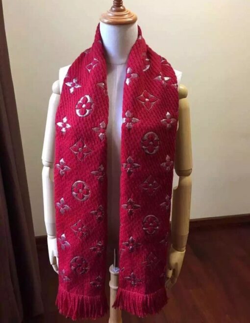 Replica Louis Vuitton Logomania Shine Scarf M75832 7