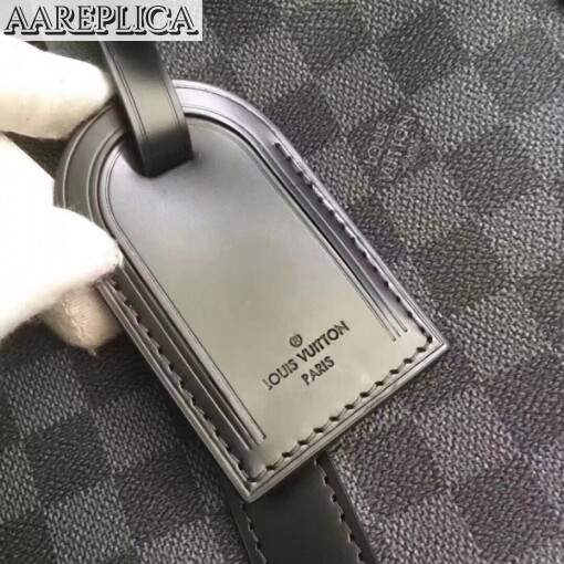 Replica Louis Vuitton Keepall Bandouli??re 55 Damier Graphite N41413 5