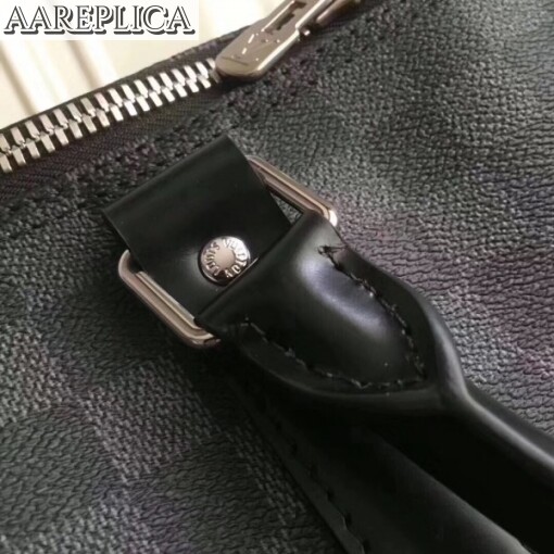 Replica Louis Vuitton Keepall Bandouli??re 55 Damier Graphite N41413 7