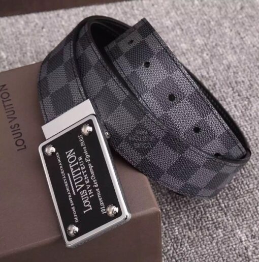 Replica Louis Vuitton LV Inventeur Reversible Damier Graphite M9632Q 4