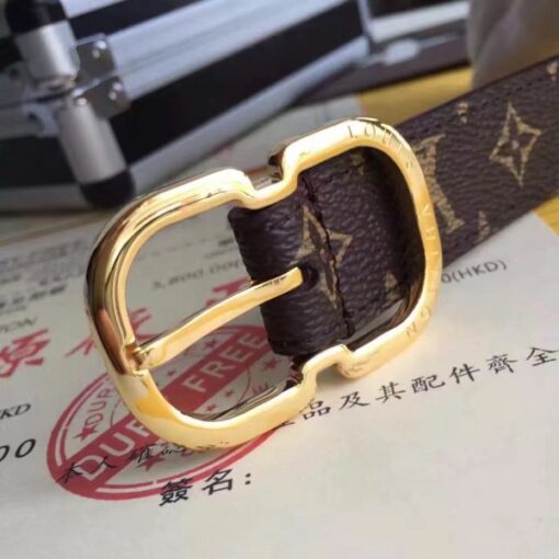 Replica Louis Vuitton Mini 25MM Belt Monogram Canvas M9584W 2