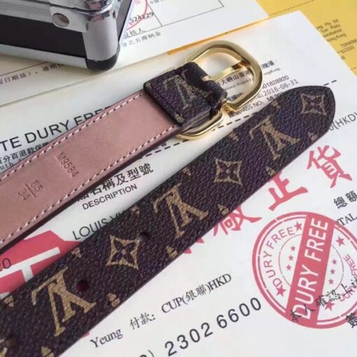 Replica Louis Vuitton Mini 25MM Belt Monogram Canvas M9584W 4