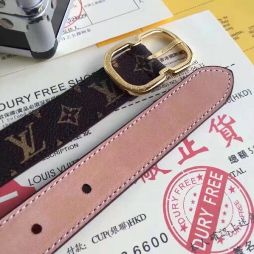 Replica Louis Vuitton Mini 25MM Belt Monogram Canvas M9584W 6