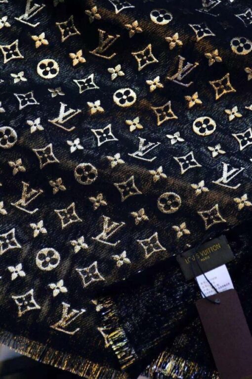 Replica Louis Vuitton Monogram So Glitter Stole M73938 5