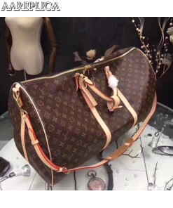 Replica Louis Vuitton Keepall Bandouli??re 60 Monogram M41412 2