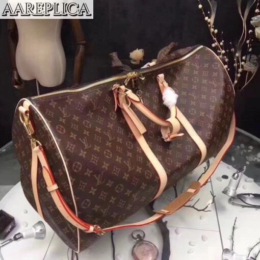 Replica Louis Vuitton Keepall Bandouli??re 60 Monogram M41412 2