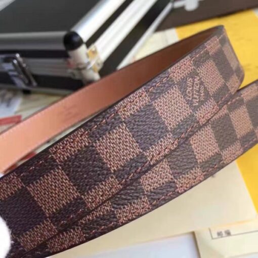 Replica Louis Vuitton Mini 25MM Belt Damier Ebene M9744V 8