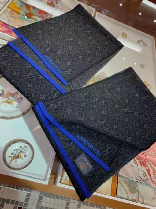 Replica Louis Vuitton My Monogram Eclipse Scarf M76240 7