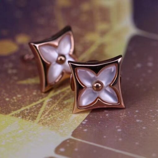 Replica Louis Vuitton Color Blossom Sun Ear Stud Q96426 2