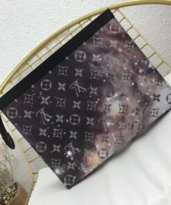 Replica Louis Vuitton Pochette Voyage MM Monogram Galaxy M44448 2