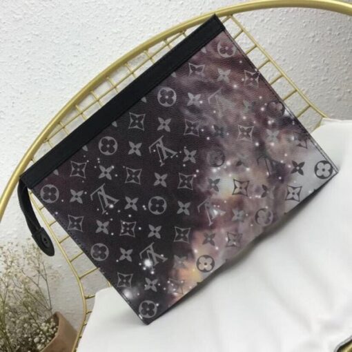 Replica Louis Vuitton Pochette Voyage MM Monogram Galaxy M44448 2