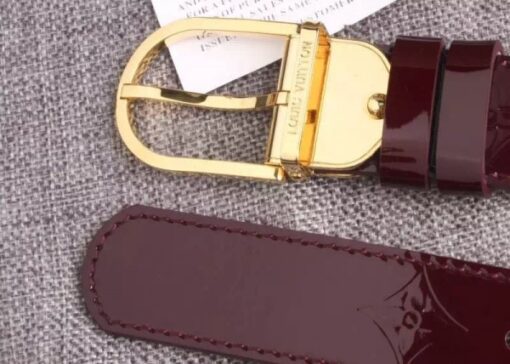 Replica Louis Vuitton Comete Belt Monogram Vernis M9480V 7